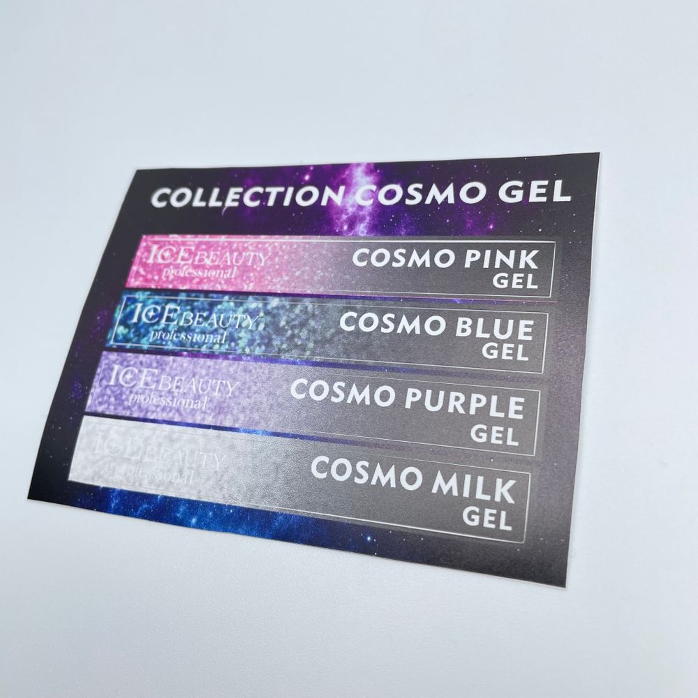 IceBeauty Наклейки на типсы коллекция &quot;Cosmo Gel&quot;