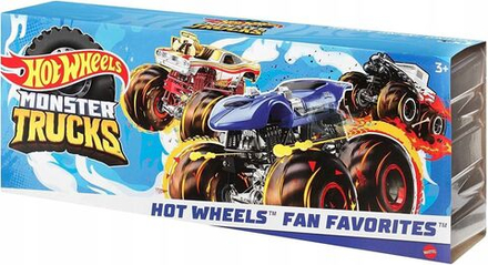 Набор из 3 машинок Hot Wheels Monster Trucks Creature - набор из трех монстр-траков Хот Вилс HNT78