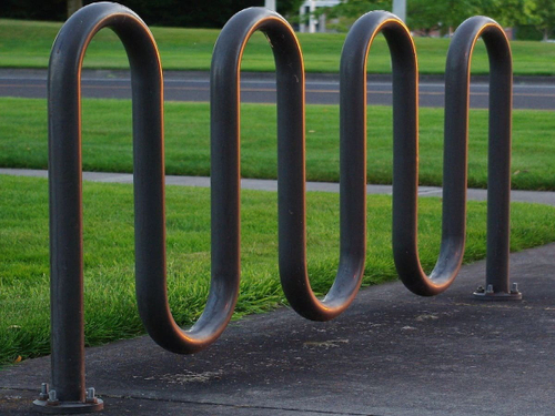 Велопарковка Зигзаг