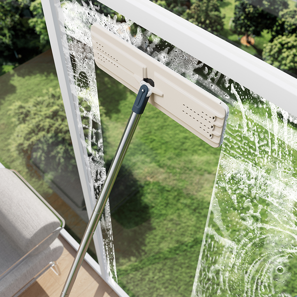 Швабра с отжимом и ведром cleanup, 7 л.