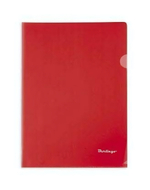 Папка-уголок А4 180мкм. пласт. красная 1/400 (Berlingo)