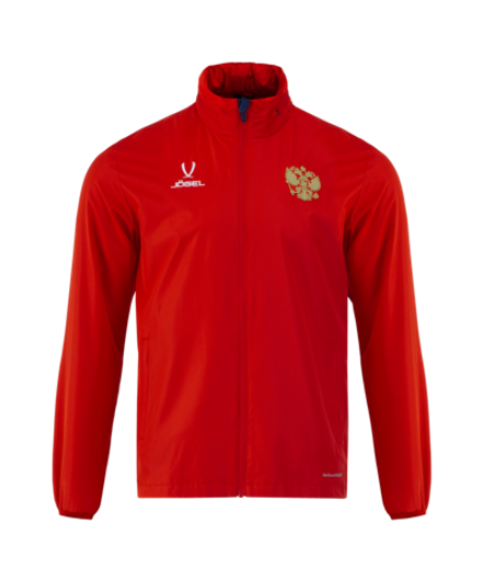 Куртка ветрозащитная JÖGEL NATIONAL PerFormPROOF Rain Jacket, красный