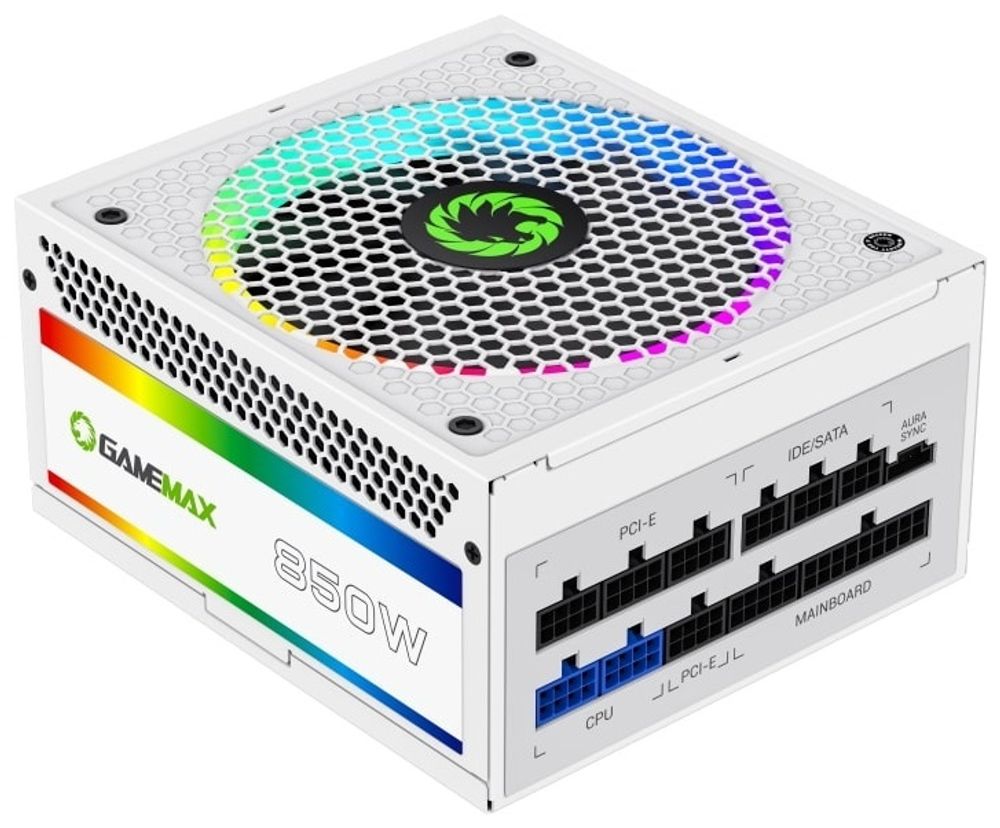 Блок питания Game Max RGB-850 PRO WH 850 Вт