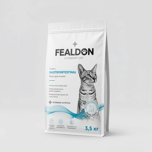 Сухой корм для кошек Fealdon GASTROINTESTINAL холистик