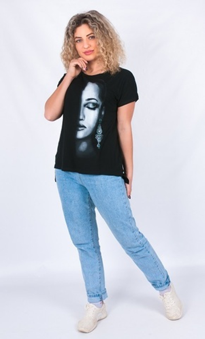 Футболка женская "1278 В.З" (Дарья)