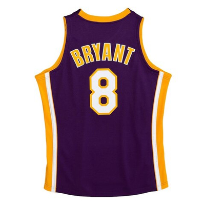 Баскетбольная мужская джерси Mitchell&Ness NBA Kobe Bryant Los Angeles Lakers 2000/01 Hardwood Classics Authentic Player Jersey