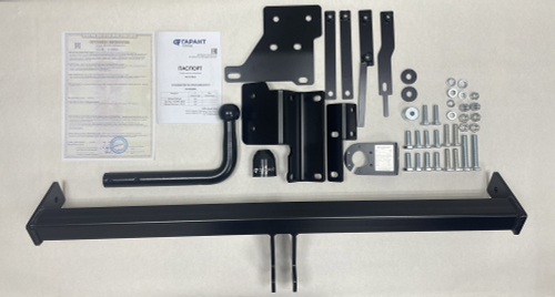 Фаркоп Гарант на Nissan Qashqai G-N015 (с 2006 по 2014 г.в. (Вкл. Qashqai +2)с 2014 г.в.) (паспорт и сертификат в комплекте)(без электрики)