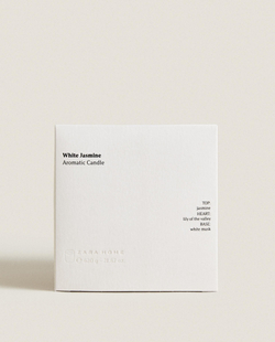 Zara Home - Ароматическая свеча white jasmine, 620 г