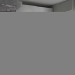 Шкаф-купе PAX HASVIC IKEA комбинация с 2 полками (белый)  120*60*220