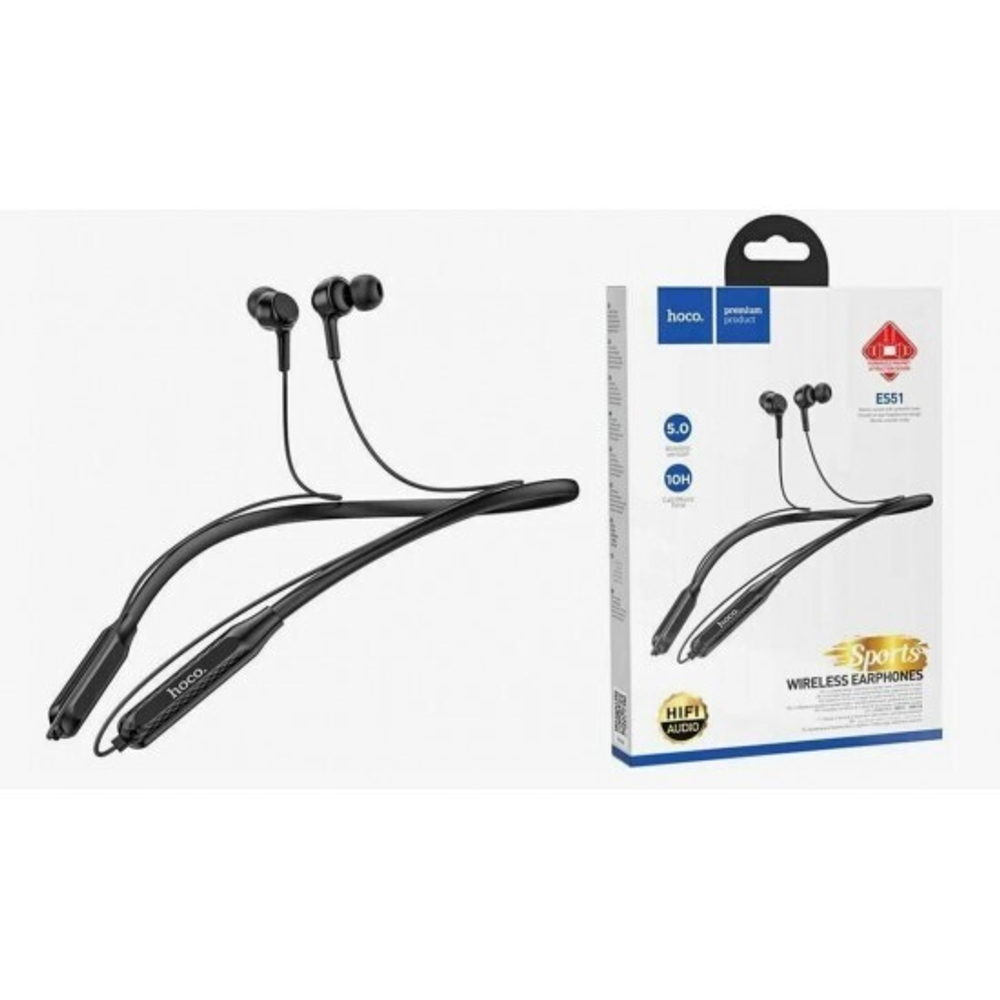 Спортивные наушники Hoco ES51 с bluetooth, 013065 белый