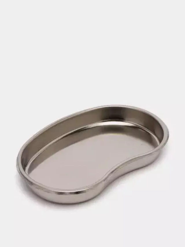 Лоток металлический для инструментов, средний (почка)