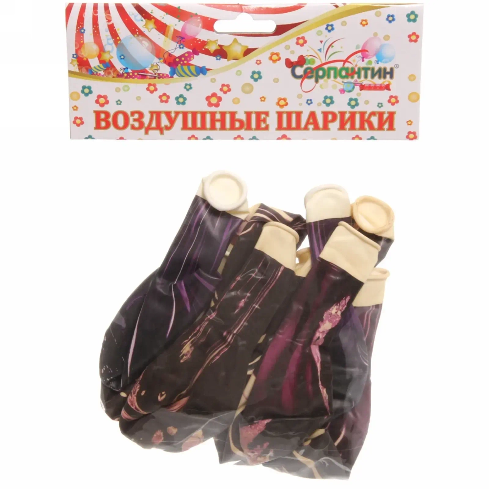 Воздушные шары «Мираж» 10шт 12»/30см фиолетовый