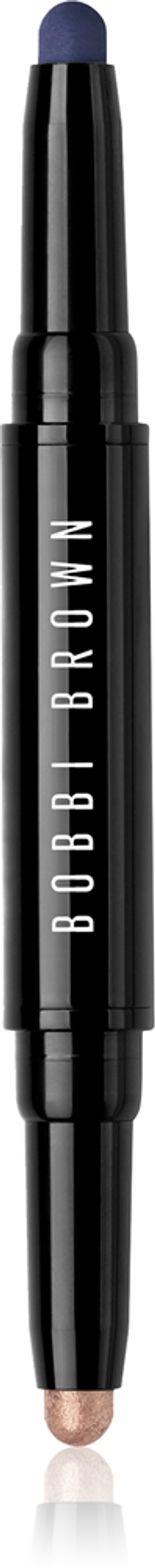 Bobbi Brown Long-Wear Cream Shadow Stick Duo - Тушь для ресниц в карандаше двойная оттенок Silk / Rich Navy, 1 g
