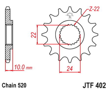 Звезда JTF402.13