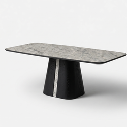 Дизайнерский стол ТОТЕМ black granite