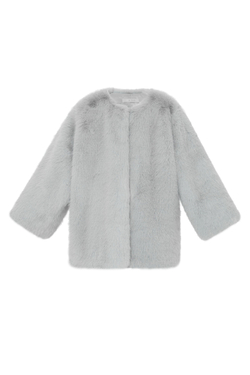 Шуба Old Money Gray
