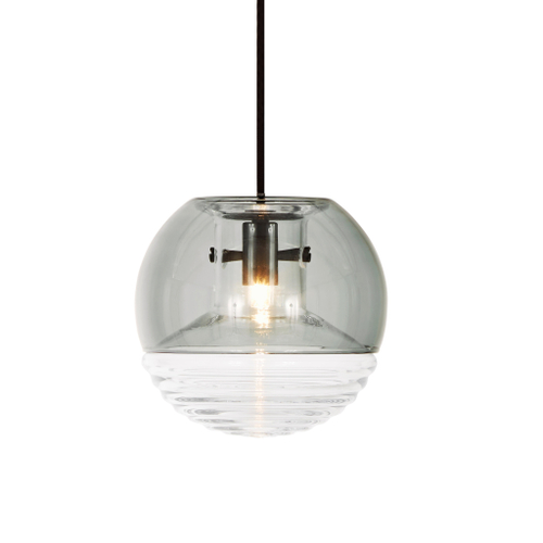 Подвесной дизайнерский светильник  Flask Ball Smoke by Tom Dixon