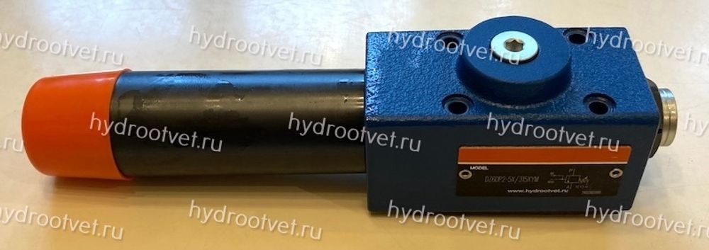 DZ6DP2-5X/25 - Клапан последовательности Ду 6 прямого действия, давление регулировки до 25 бар, обратный клапан - есть, каналы управления X и Y - внутренние