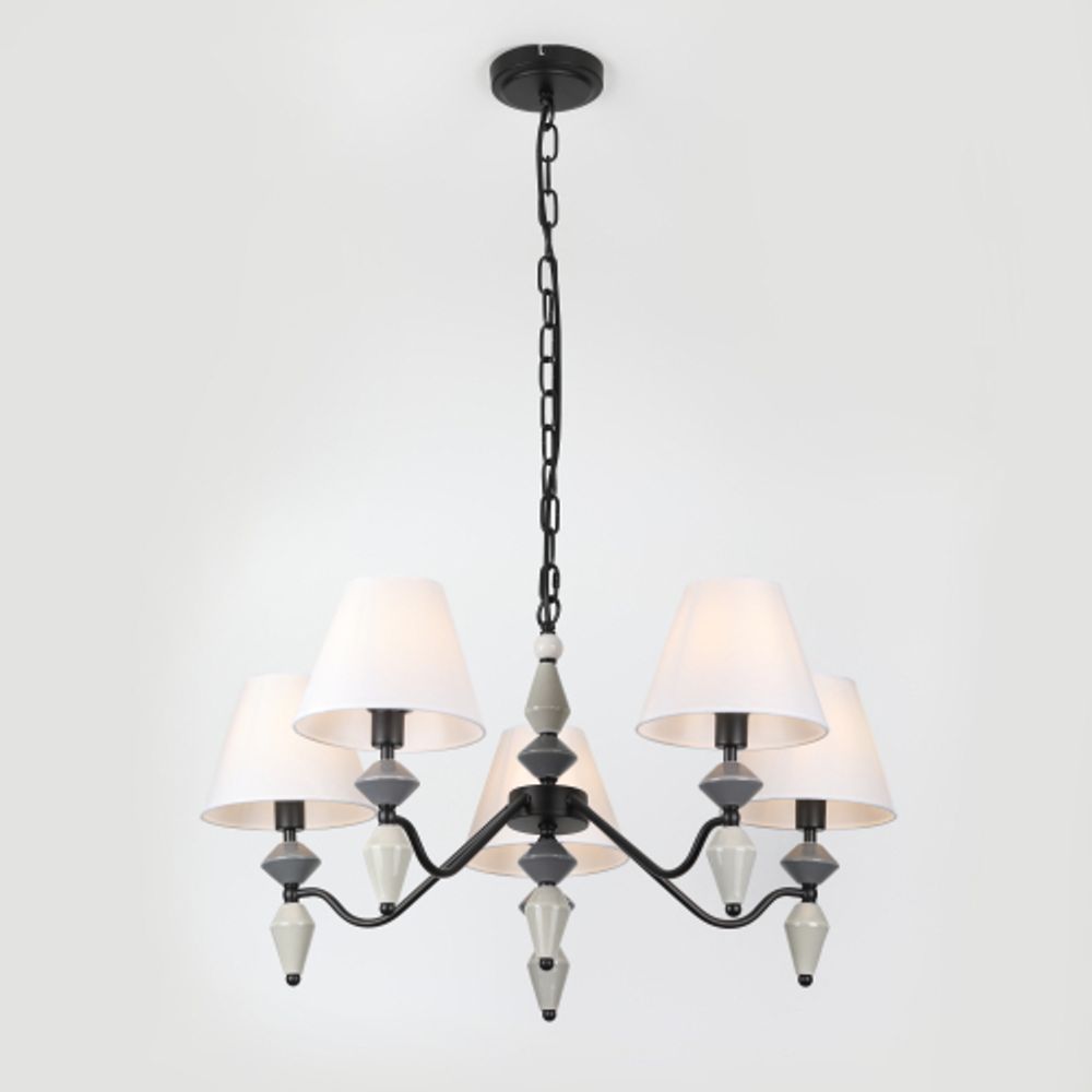 Люстра Rivoli Alisia 2096-305 5 х Е14 40 Вт классика