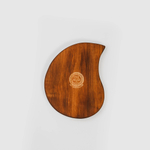 Деревянная менажница "Лист" из кедра