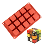 Силиконовая форма "Кубик" 15 ячеек