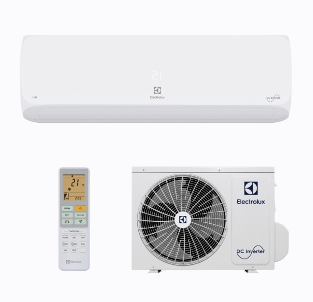 Сплит-система инверторного типа Electrolux Loft DC EACS/I-09HAL/N8 комплект