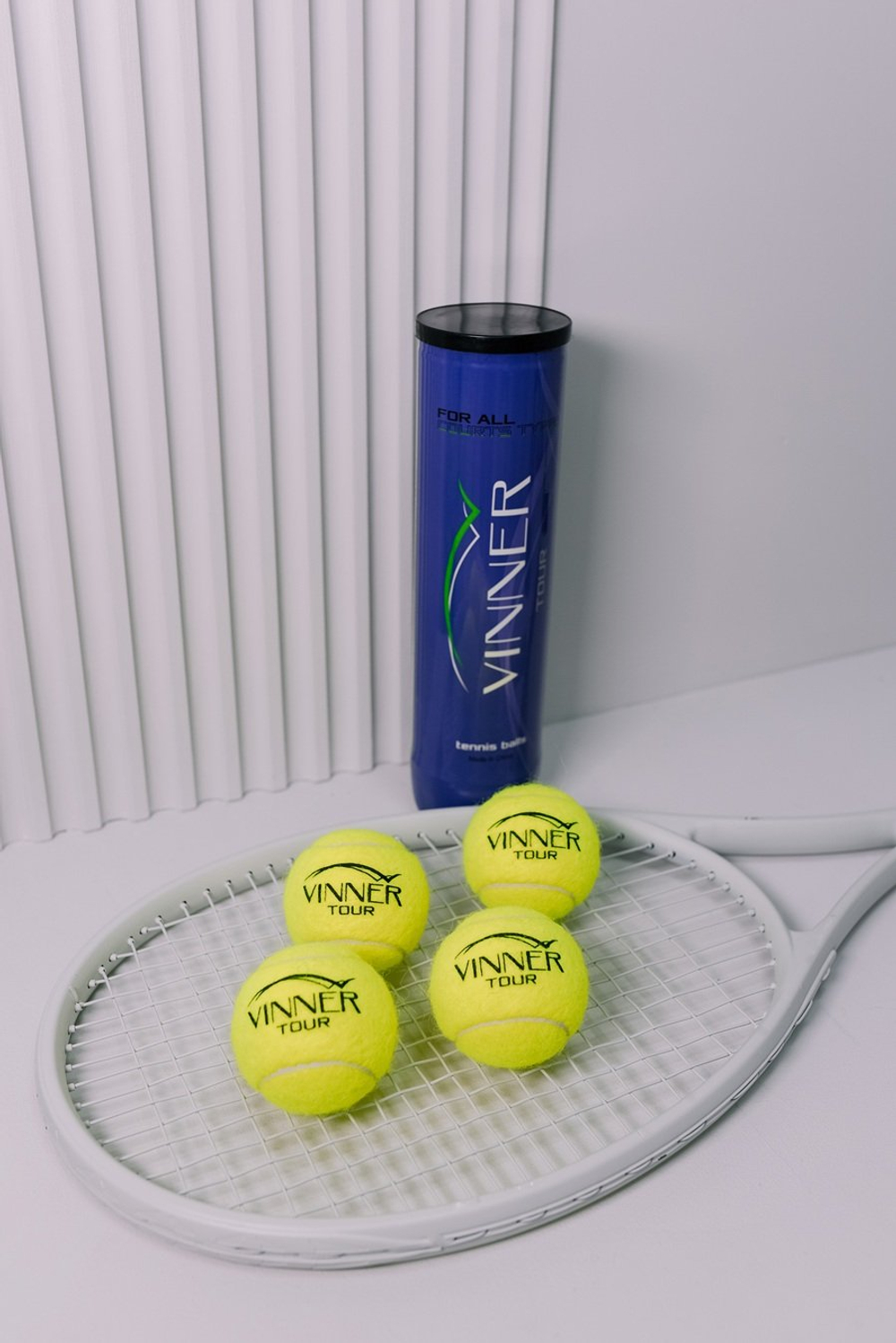 Мячи для тенниса для всех покрытий VINNER VINNER TOUR