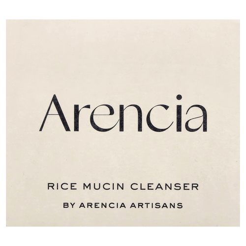 Arencia, Очищающее средство с рисовым муцином, 120 г (4,23 унции)