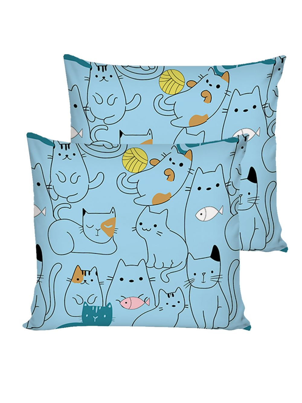 Наволочка комплект 2шт полисатин Simple House "Кэри" 70x70 см