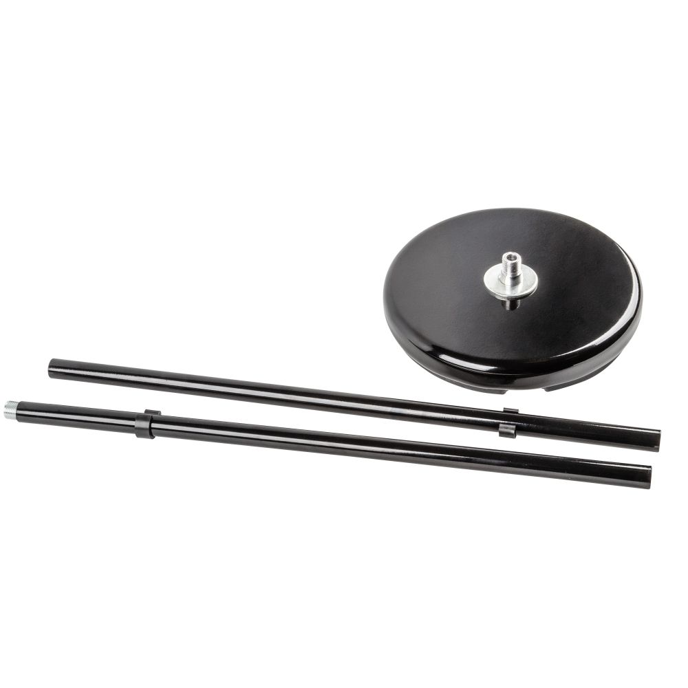 ULM-T600 2х6W-4500K-DIM BLACK Торшер напольный светодиодный. 2х6W. Сенсорный выключатель. Диммер. Черный. ТМ Uniel