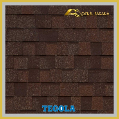 Гибкая черепица TEGOLA  PIEMONTE  Castagna Matura 122 2,29 м2