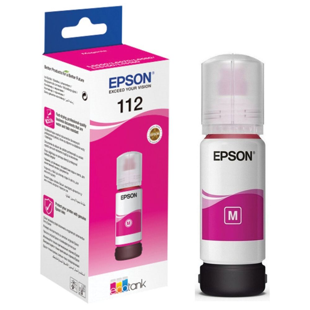 Чернила Epson 112 C13T06C34A пурпурный 70мл для Epson L11160/L15150/L15160