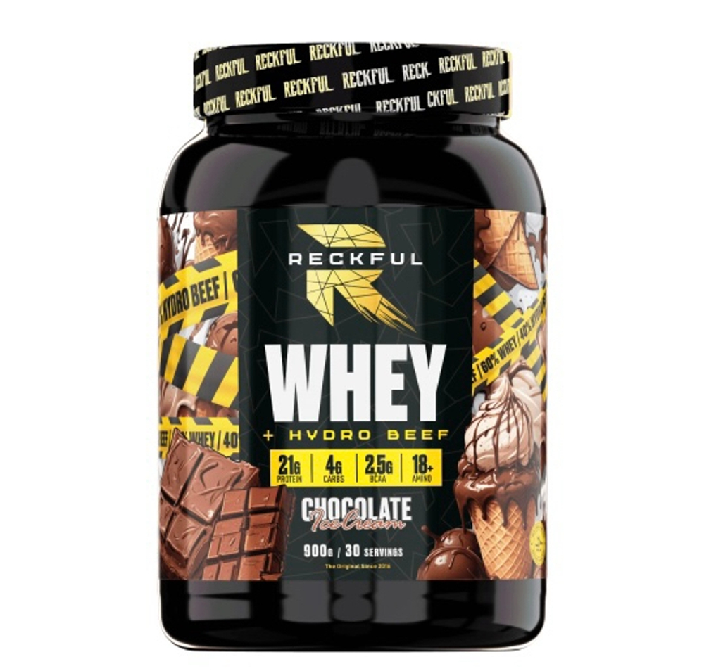 Reckful Whey + Beef Protein (900 гр.)