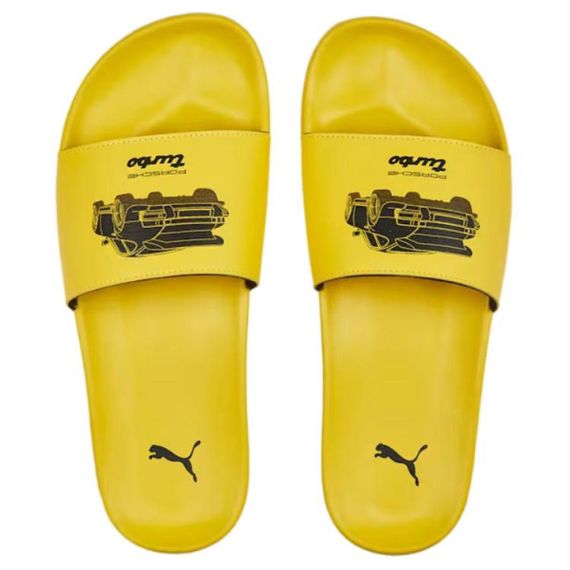 Puma Porsche Legacy Leadcat 2.0 Slides 'Yellow'