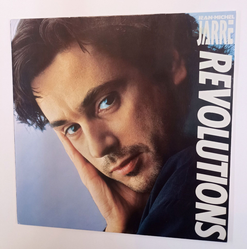 Винтажная виниловая пластинка LP Jean Michel Jarre Revolutions (Germany 1988)