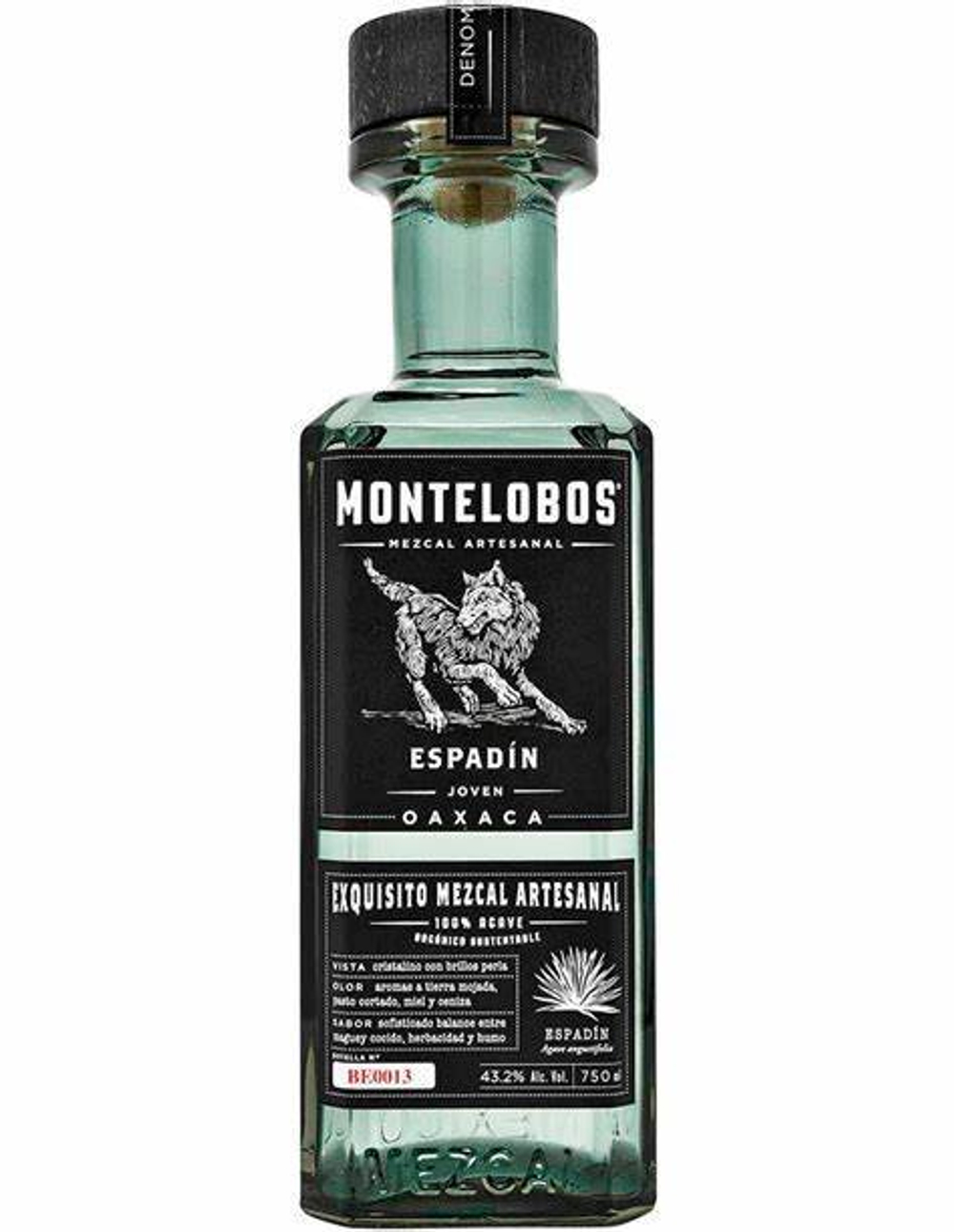 Мескаль Montelobos Espadin Oaxaca 0,7 л.