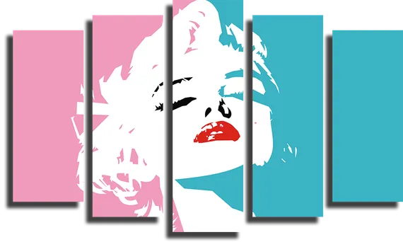 Модульная картина "Marilyn Monroe"