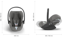 Cybex Автокресло детское Cloud T i-Size Sepia Black