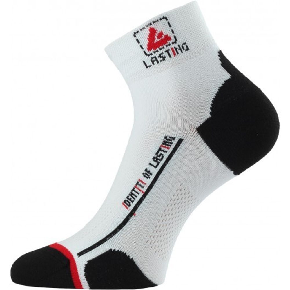 Носки Lasting TCU 009, microfiber+polyester, белый, размер L , TCU009L
