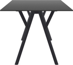 Стол пластиковый Siesta Contract Max Table 180, черный