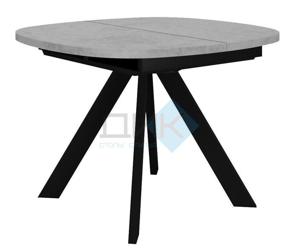 Стол DikLine В110 опоры чёрные