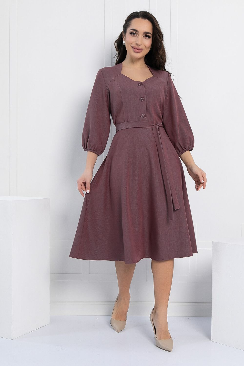 Платье Виктория (лиловое) П13039-3М LT Collection