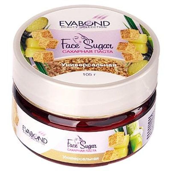 EVABOND Face Sugar, Сахарная паста  для лица Универсальная, 105 гр.