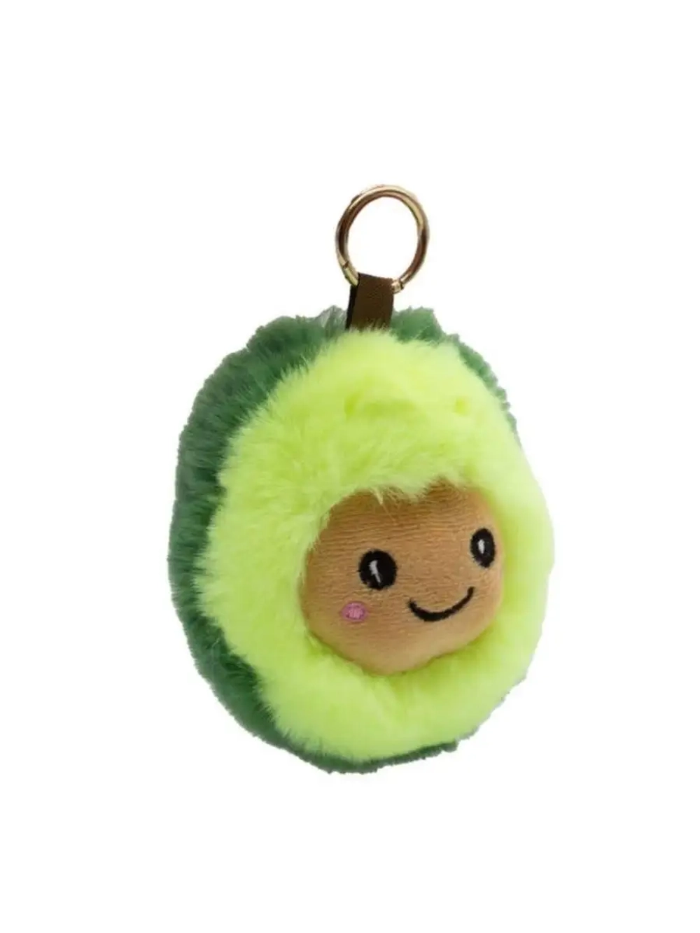 Авокадо мягкая пушистая плюшевая игрушка брелок
