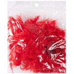 Боа в красном цвете, 130 см