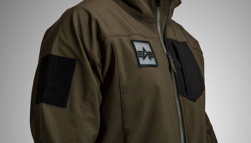 Куртка Мужская - Alpha Robinson  Softshell (оливковая - olive)