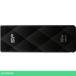 USB Flash-накопитель Silicon-Power Blaze B20 32Gb черный (SP032GBUF3B20V1K)
