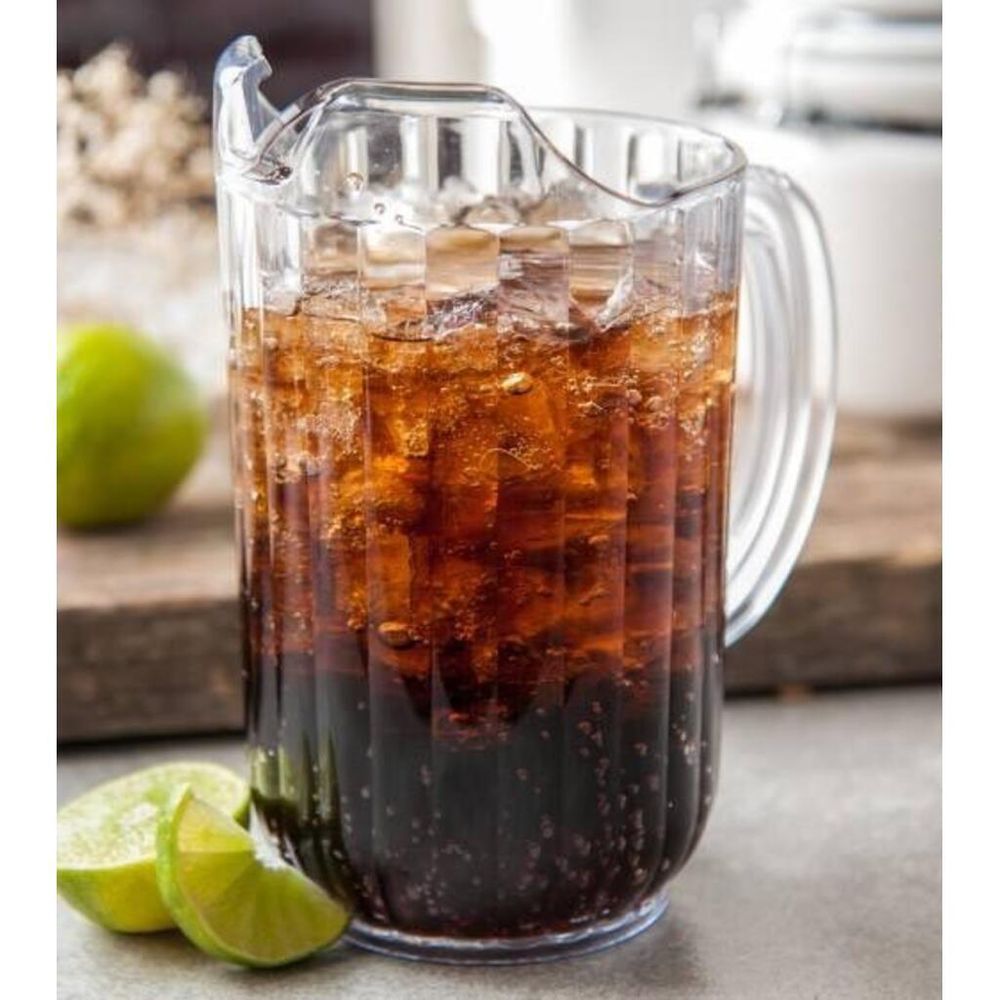 Кувшин 0,9 л   поликарбонат без крышки d 10,3 см h15 см P.L. [1]