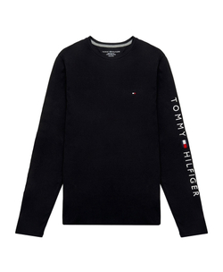 Лонгслив Tommy Hilfiger TH Logo Black