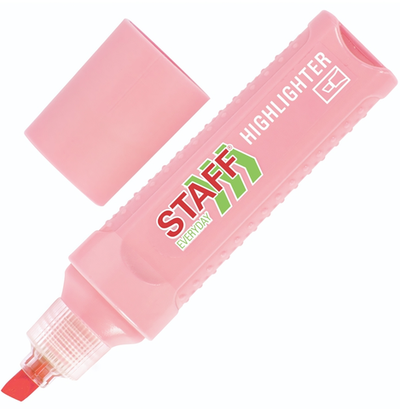 Текстовыделитель 1-5мм. "Everyday HL-707" пастельный розовый (STAFF)
